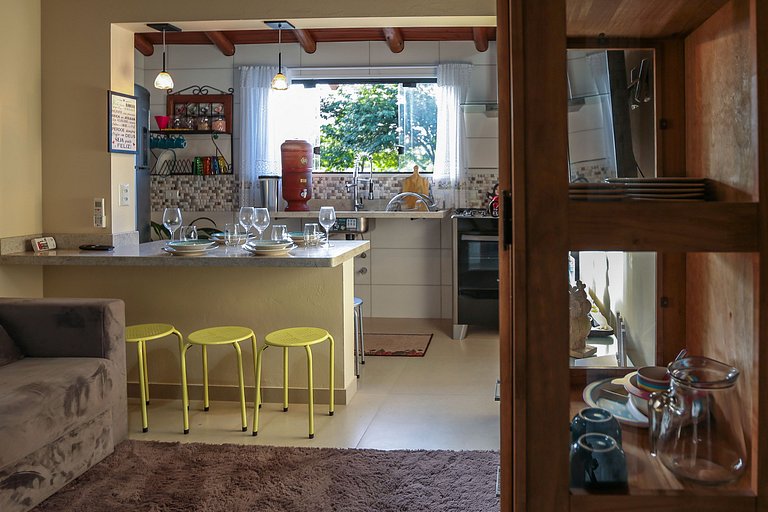 Casa com piscina em Floripa - 15 min Jurerê