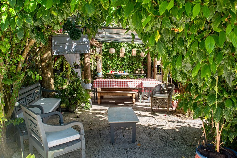 Geribá beach with pool and barbecue