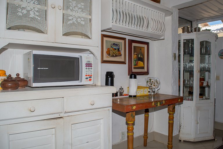 Geribá beach with pool and barbecue