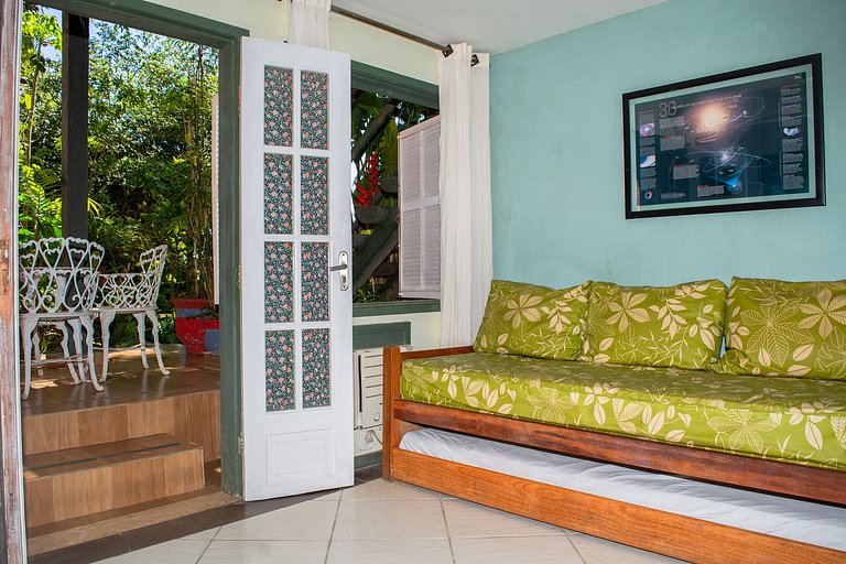 Geribá beach with pool and barbecue