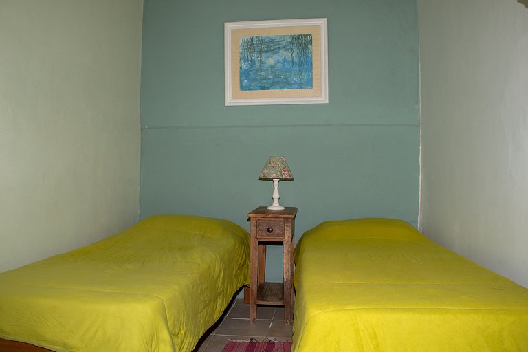 Geribá beach with pool and barbecue