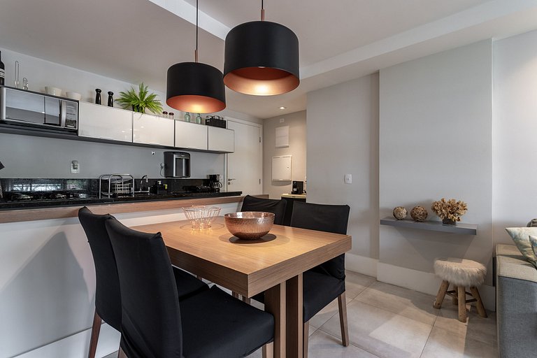 Lindo quarto e sala no coração de Itaipava