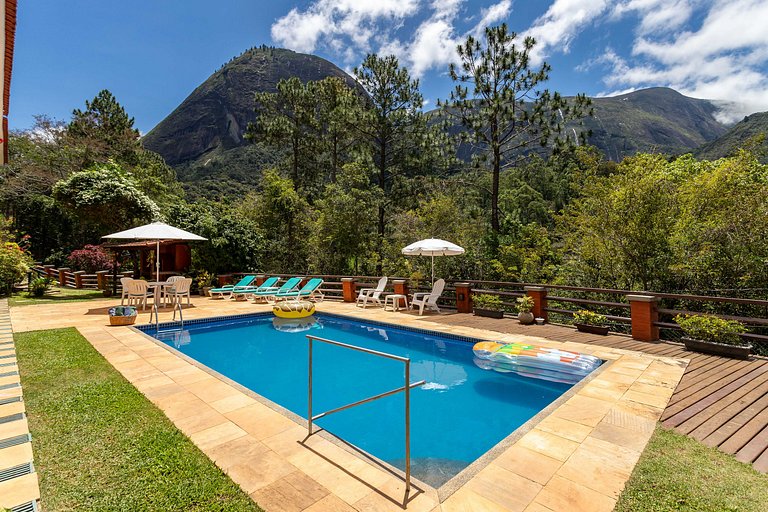 House in Araras: Pool, Sauna, and Included Services!