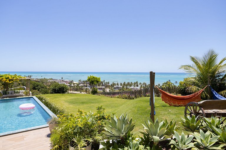 Mansão com vista para mar em Milagres