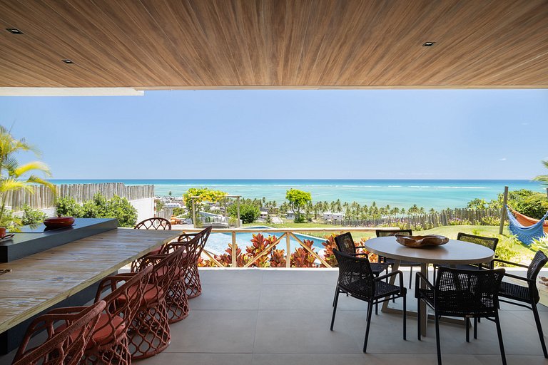 Mansão com vista para mar em Milagres