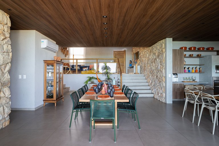 Mansão com vista para mar em Milagres