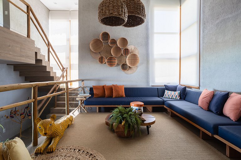 Mansão com vista para mar em Milagres