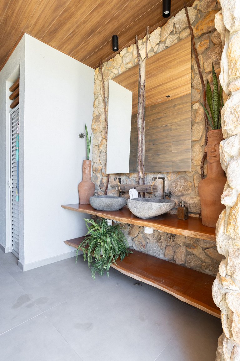 Mansão com vista para mar em Milagres