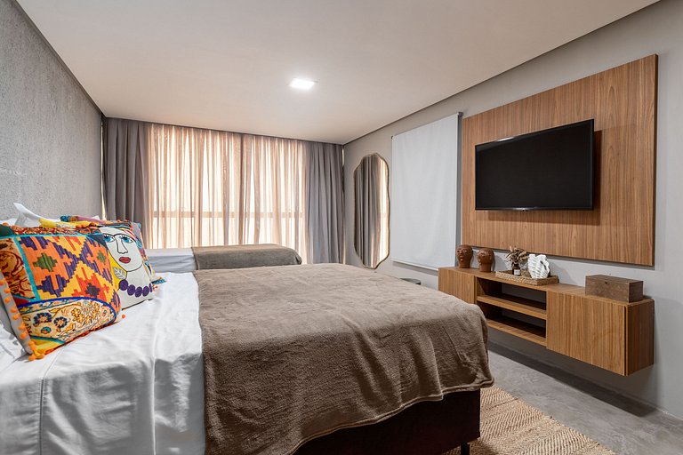 Paraíso perto do mar na Praia do Patacho com 4 suítes