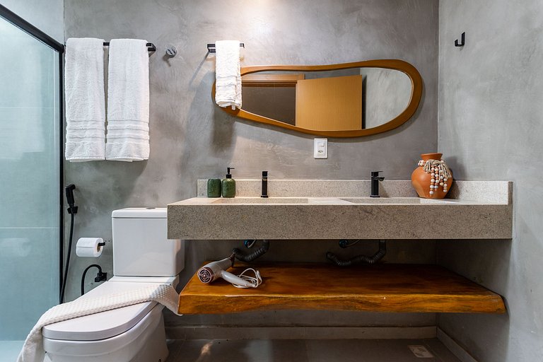 Paraíso perto do mar na Praia do Patacho com 4 suítes