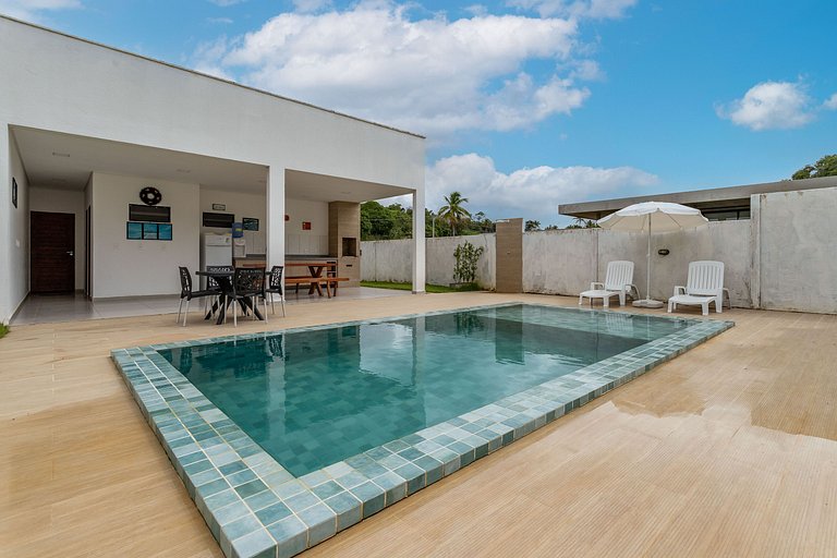 Casa com 4 suítes e piscina privativa em Milagres