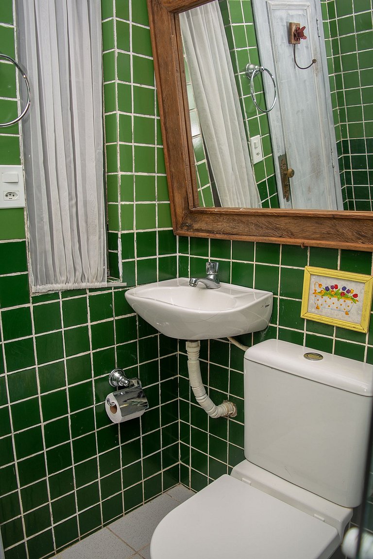 Geribá beach with pool and barbecue