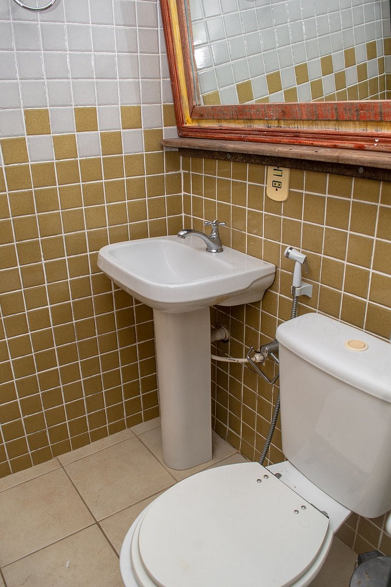 Geribá beach with pool and barbecue