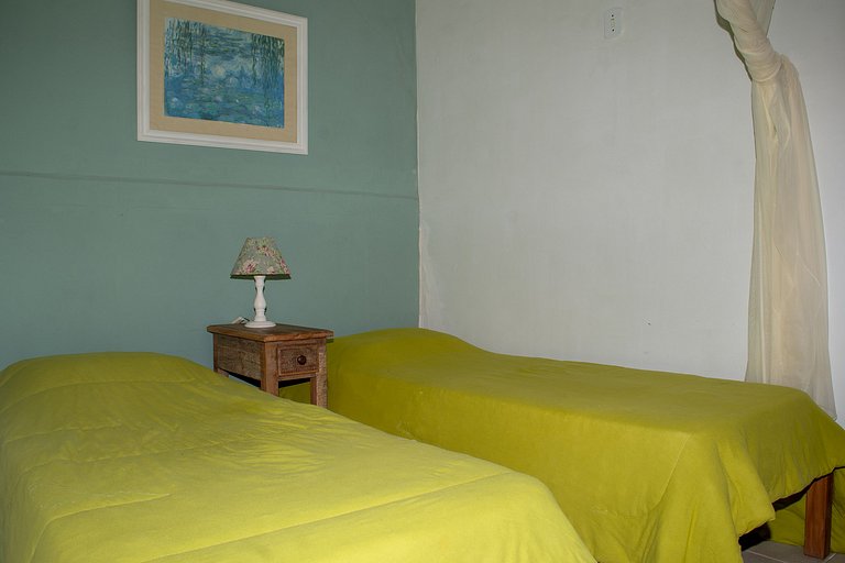 Geribá beach with pool and barbecue