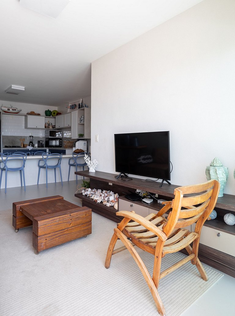 Luxury and comfort right on the beach in Barra de São Miguel