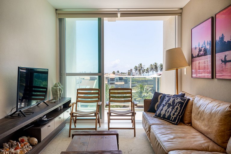 Luxury and comfort right on the beach in Barra de São Miguel