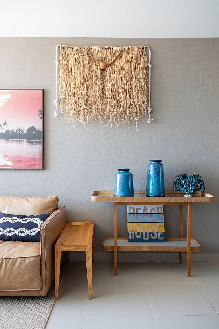 Luxury and comfort right on the beach in Barra de São Miguel