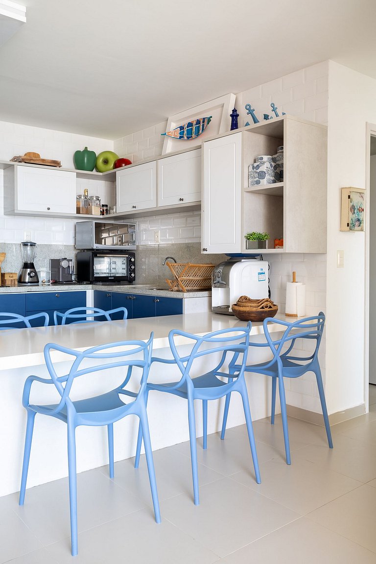 Luxury and comfort right on the beach in Barra de São Miguel