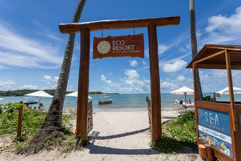 Bangalô exclusivo no Eco Resort Carneiros