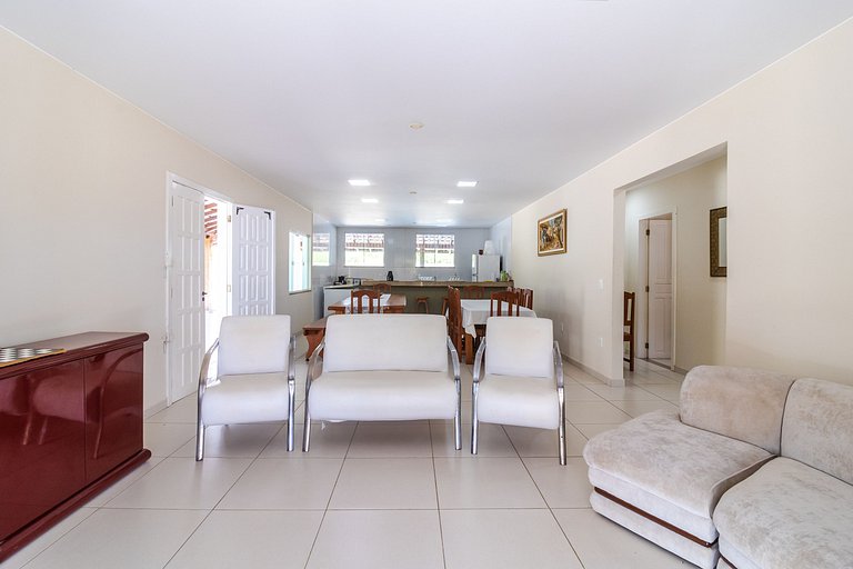 House with Pool and Barbecue at Praia Seca