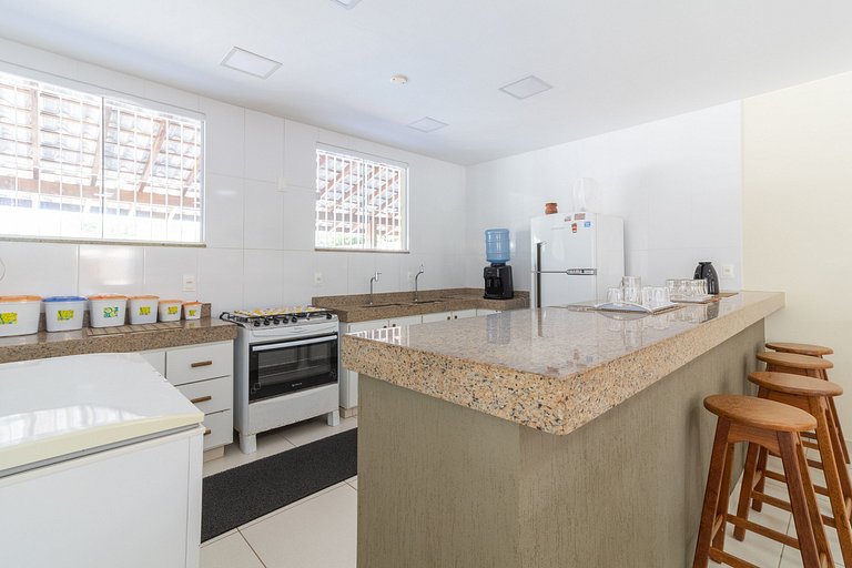 House with Pool and Barbecue at Praia Seca