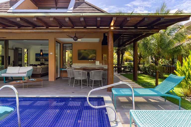 Bangalô exclusivo no Eco Resort Carneiros