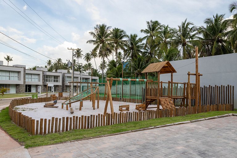 Luxury beachfront house at Praia do Marceneiro in Milagres