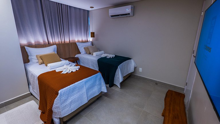 Luxury beachfront house at Praia do Marceneiro in Milagres