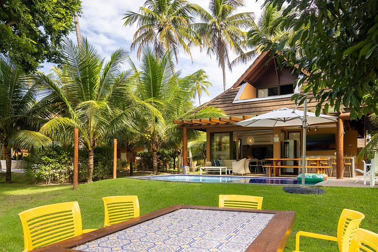 Bangalô pé-na-areia com serviço incluído no Eco Resort