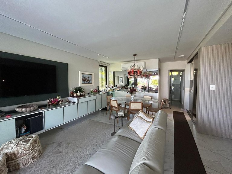 Bangalô pé-na-areia com serviço incluído no Eco Resort