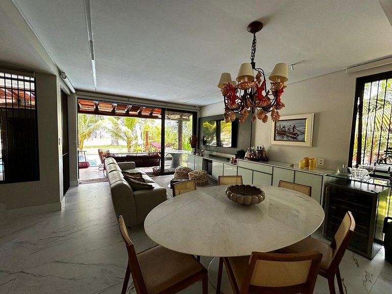 Bangalô pé-na-areia com serviço incluído no Eco Resort