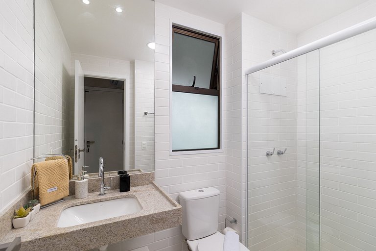 Flat beira-mar no Itah Residence – Muro Alto/PE