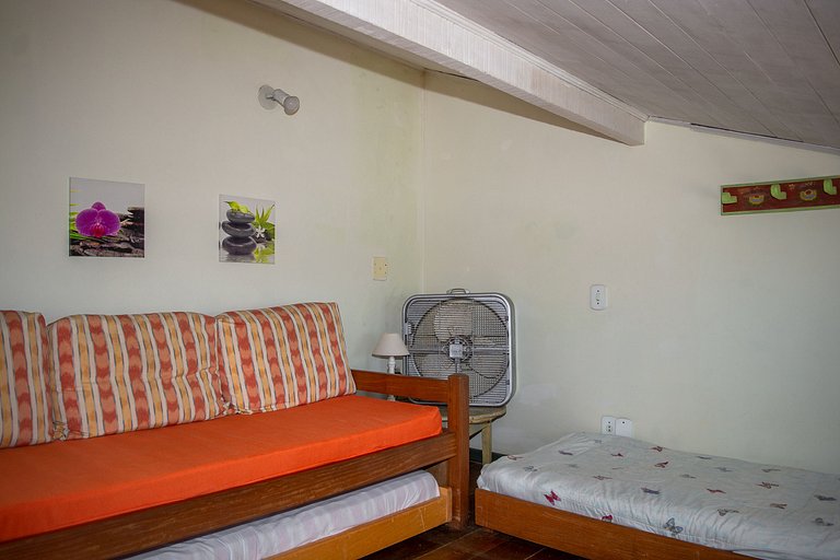 Geribá beach with pool and barbecue