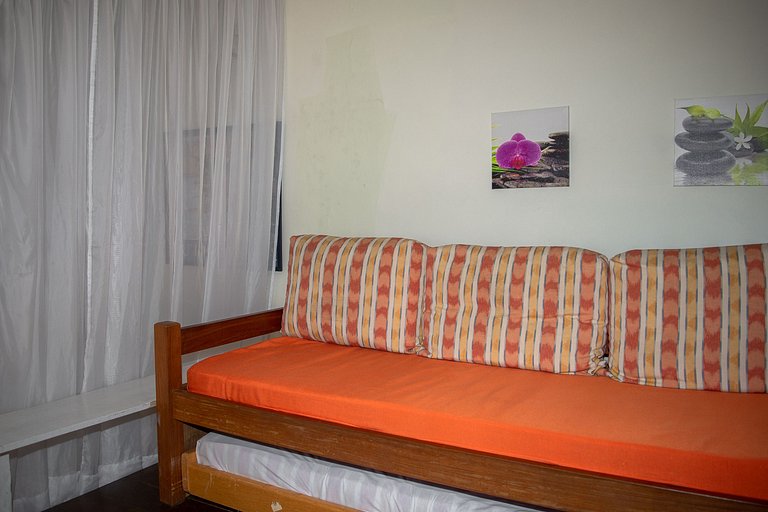 Geribá beach with pool and barbecue