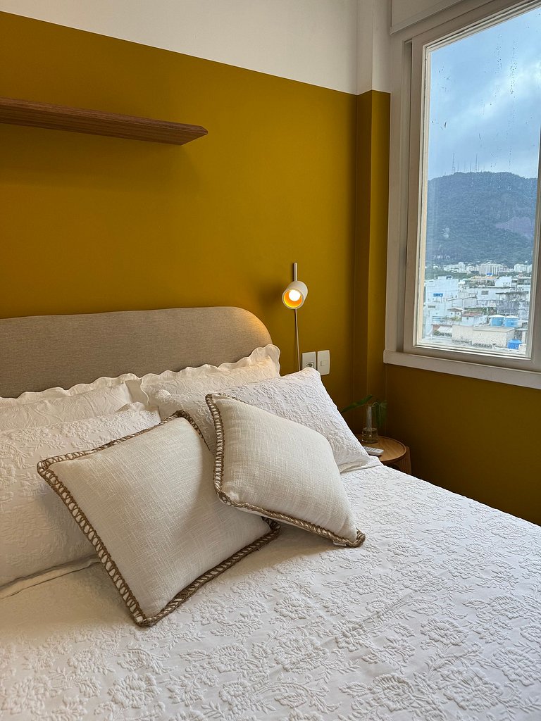 Espaçoso apt 2quartos a Passos da Praia de Ipanema