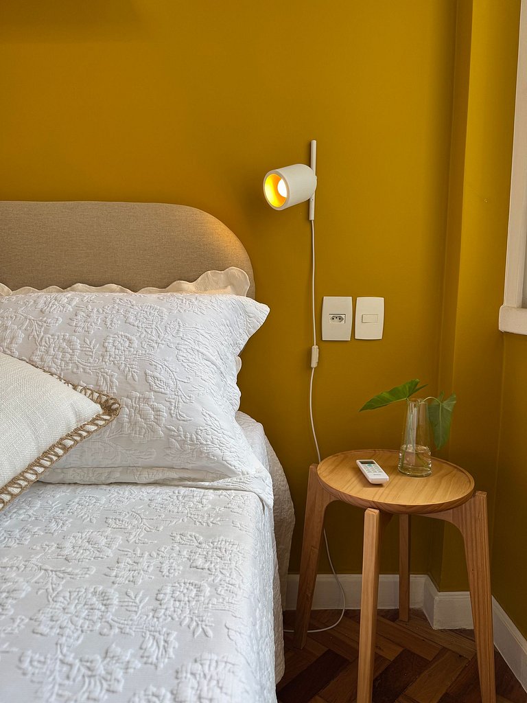 Espaçoso apt 2 quartos a Passos da Praia de Ipanema
