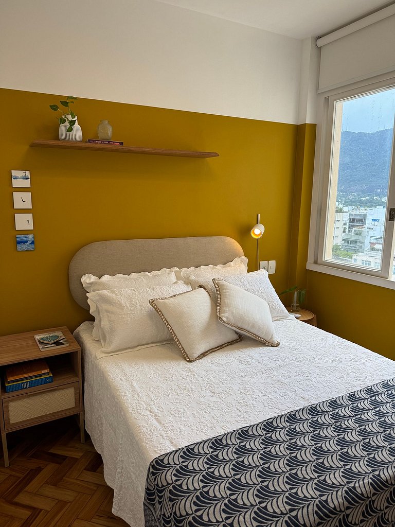 Espaçoso apt 2 quartos a Passos da Praia de Ipanema