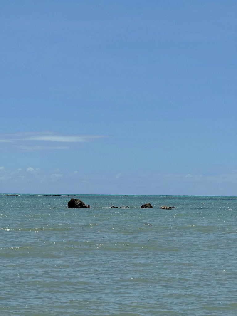 Casa pé-na-areia c/ piscina e serviço incluído Japaratinga