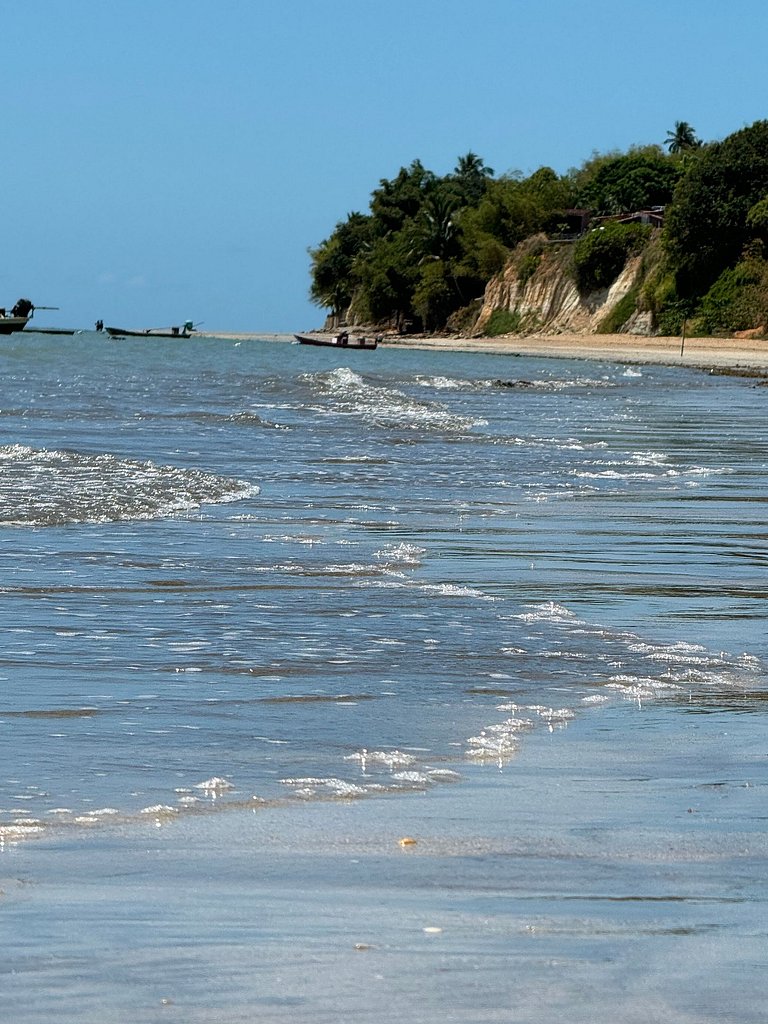 Beachfront House with Pool and Barbecue in Japaratinga