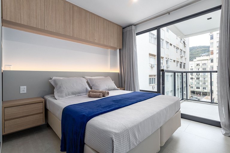 Apê with pool and gym: Metro 350m