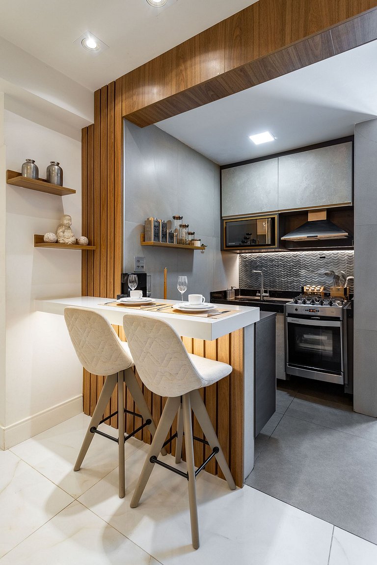 Fully equipped apartment in a prime Lapa location.