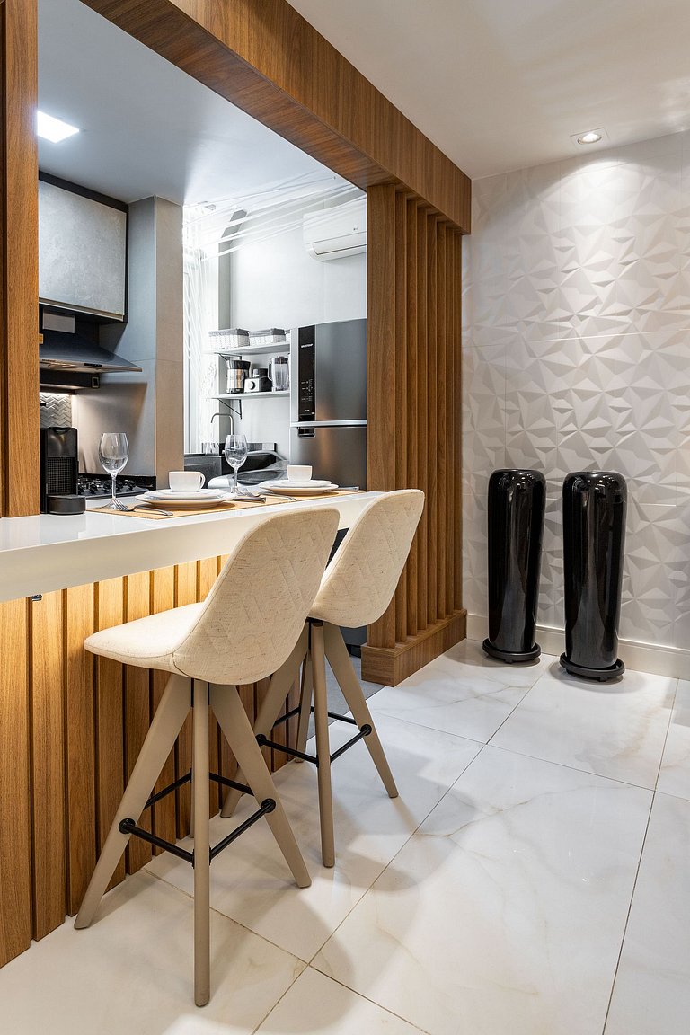 Fully equipped apartment in a prime Lapa location.