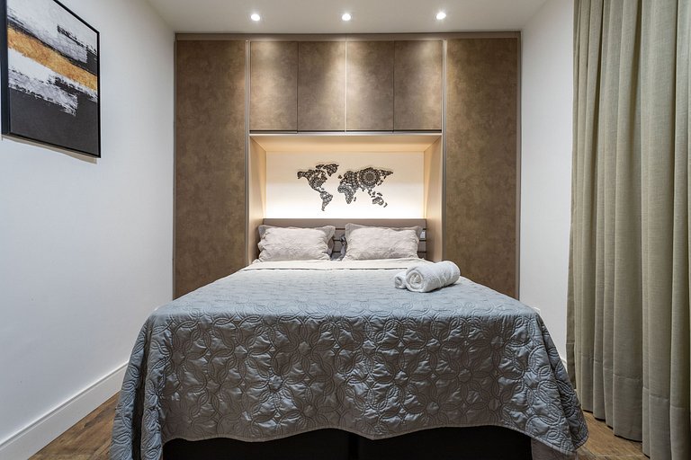 Fully equipped apartment in a prime Lapa location.