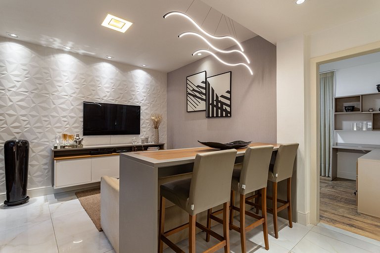 Fully equipped apartment in a prime Lapa location.