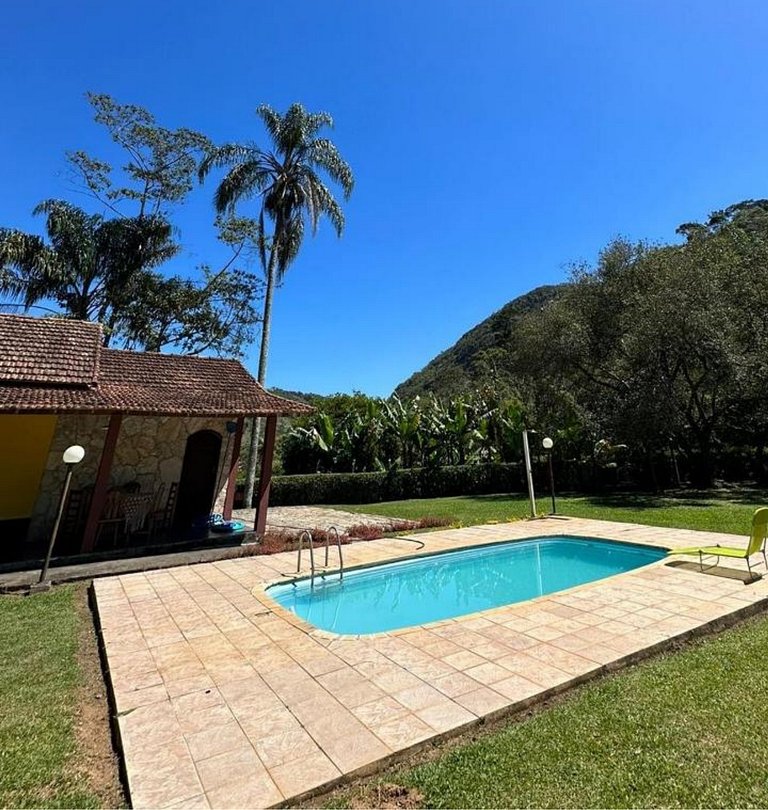 Aconchegante SÍTIO com piscina em Bom Jardim