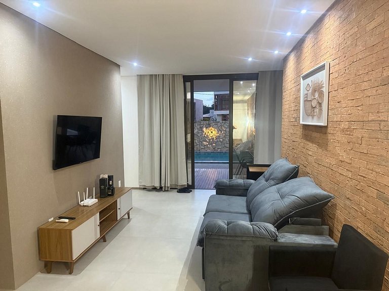 Casa Bali Refúgio no Condomínio Reserva do Toque Milagres