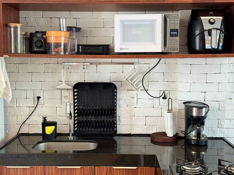 House with pool and barbecue in Milagres