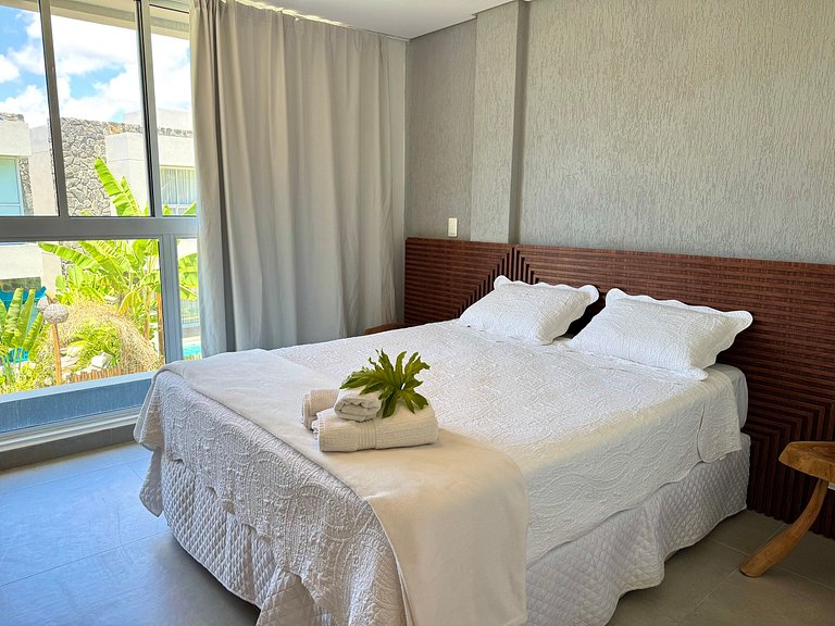 Casa de luxo no condomínio pé na areia na Praia Marceneiro