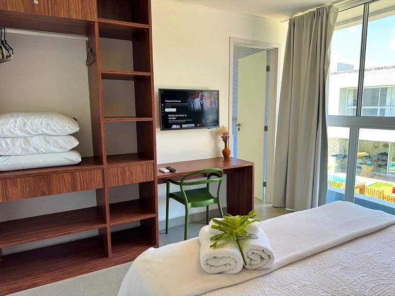 Casa de luxo no condomínio pé na areia na Praia Marceneiro