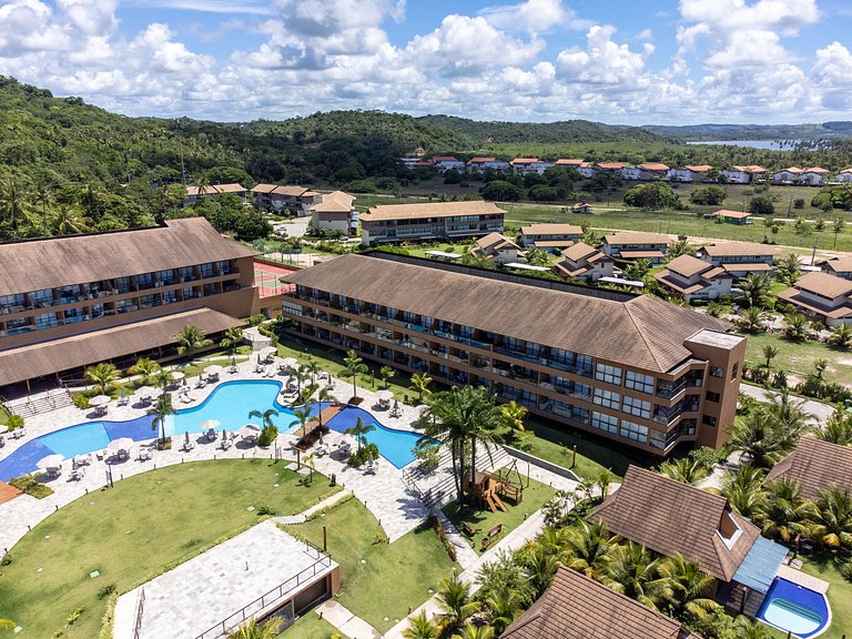 Eco Resort Praia dos Carneiros Apt Luxo Beira Mar 9 pessoas